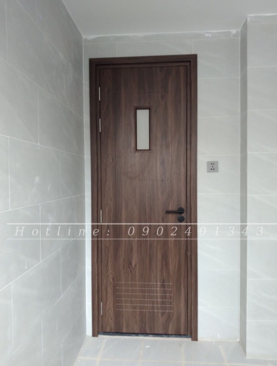 Cửa nhựa composite nhà vệ sinh | Mẫu cửa đẹp giá rẻ