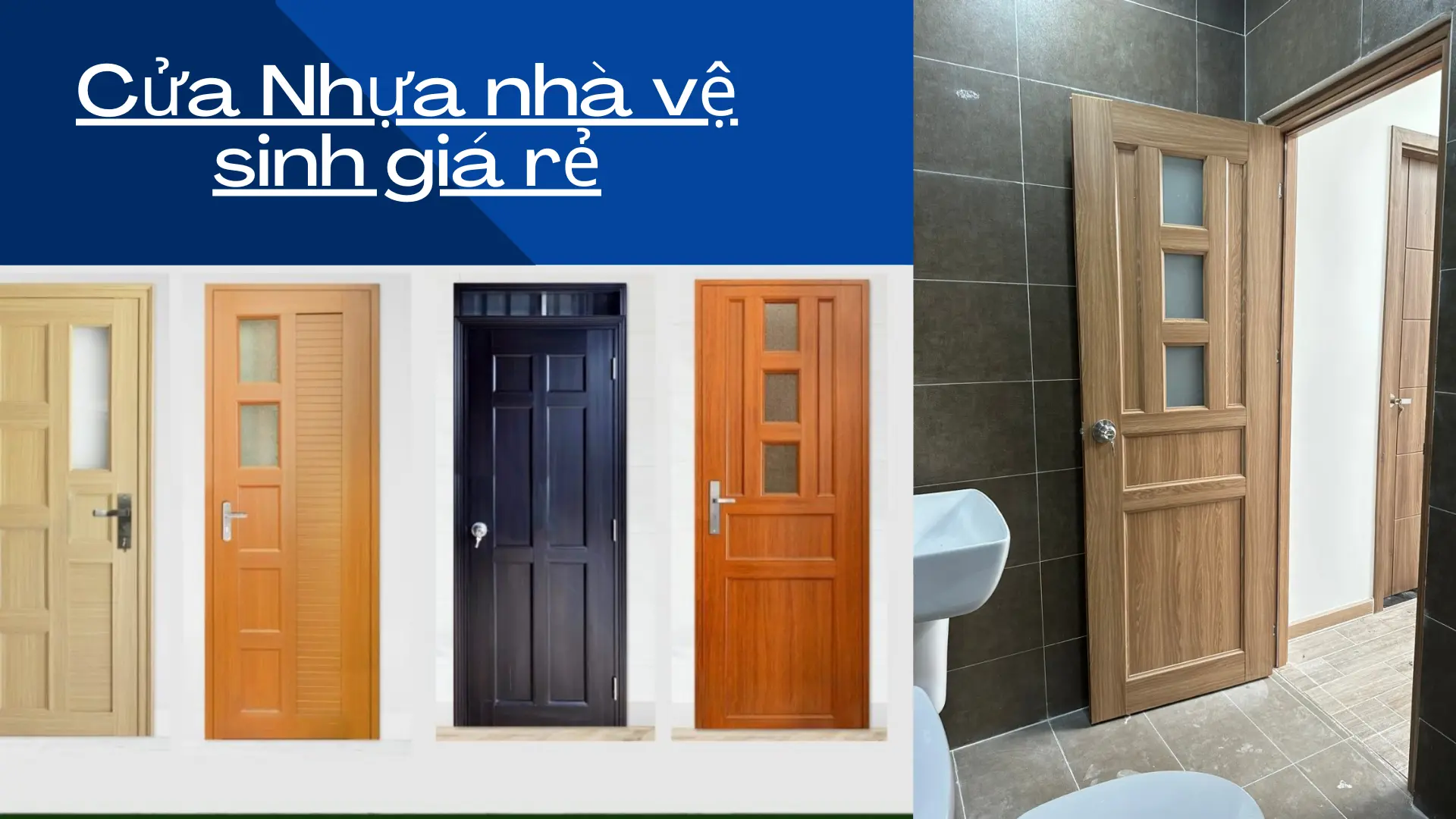 Cửa Nhựa Đài loan giả gỗ