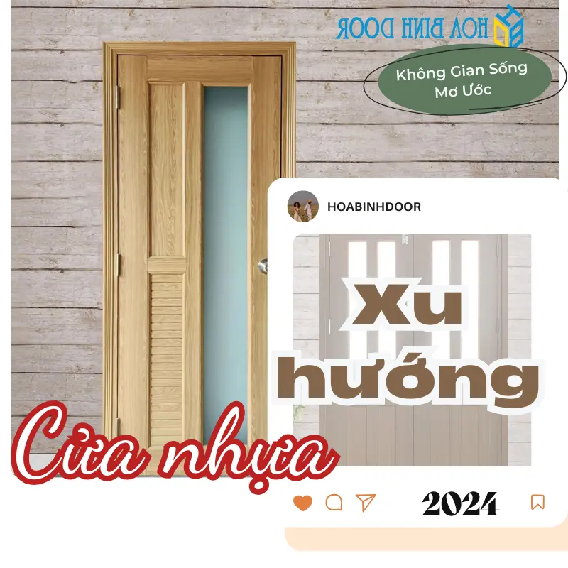 Xu hướng cửa nhựa 2024